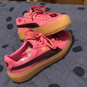 Puma semi platform shoes